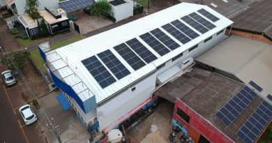 Empresa instala usina fotovoltaica e abastece suas 5 unidades localizadas no sul do país