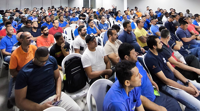 LG capacita instaladores com roadshow técnico no SENAI CTGAS-ER em Natal