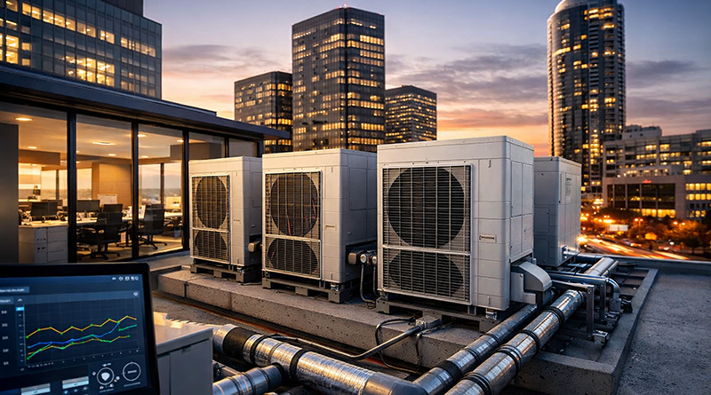 VRF em alta em 2026: vantagens, aplicações e ROI impulsionam mercado de climatização